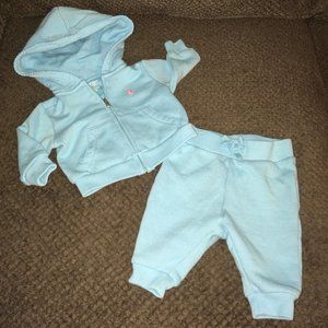 Ralph Lauren Light Blue Kids Matching Set